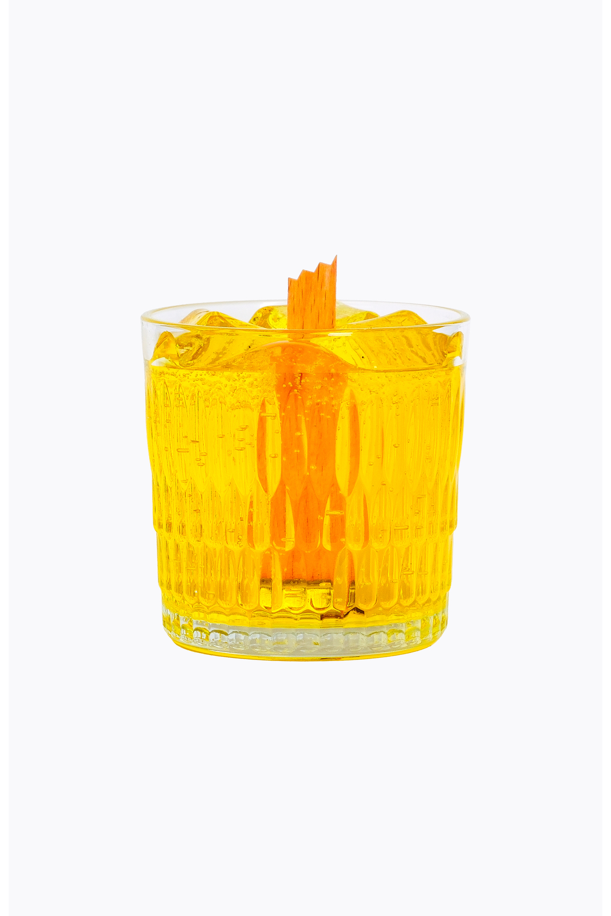 Whiskey Sour Gerçek Viski Görünümlü Jel Mum, 300 g, Sarı | Kokulu Dekoratif Mum